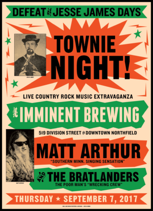 townie night poster