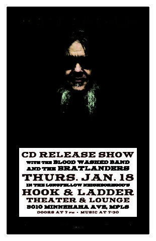 Matt Arthur CD Release poster