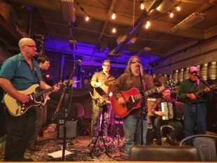 Matt Arthur performs with the Urban Hillbilly Quartet at Imminent Brewing